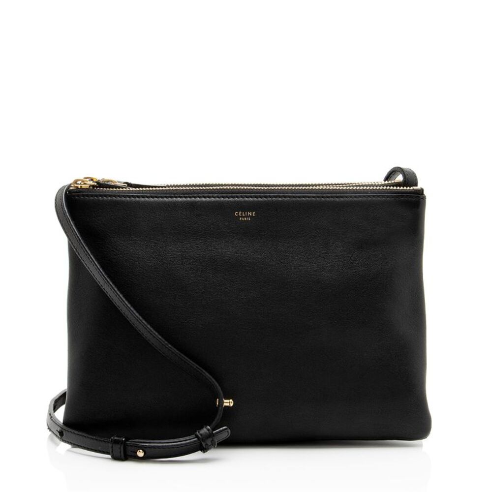 Celine Lambskin Trio Large Crossbody